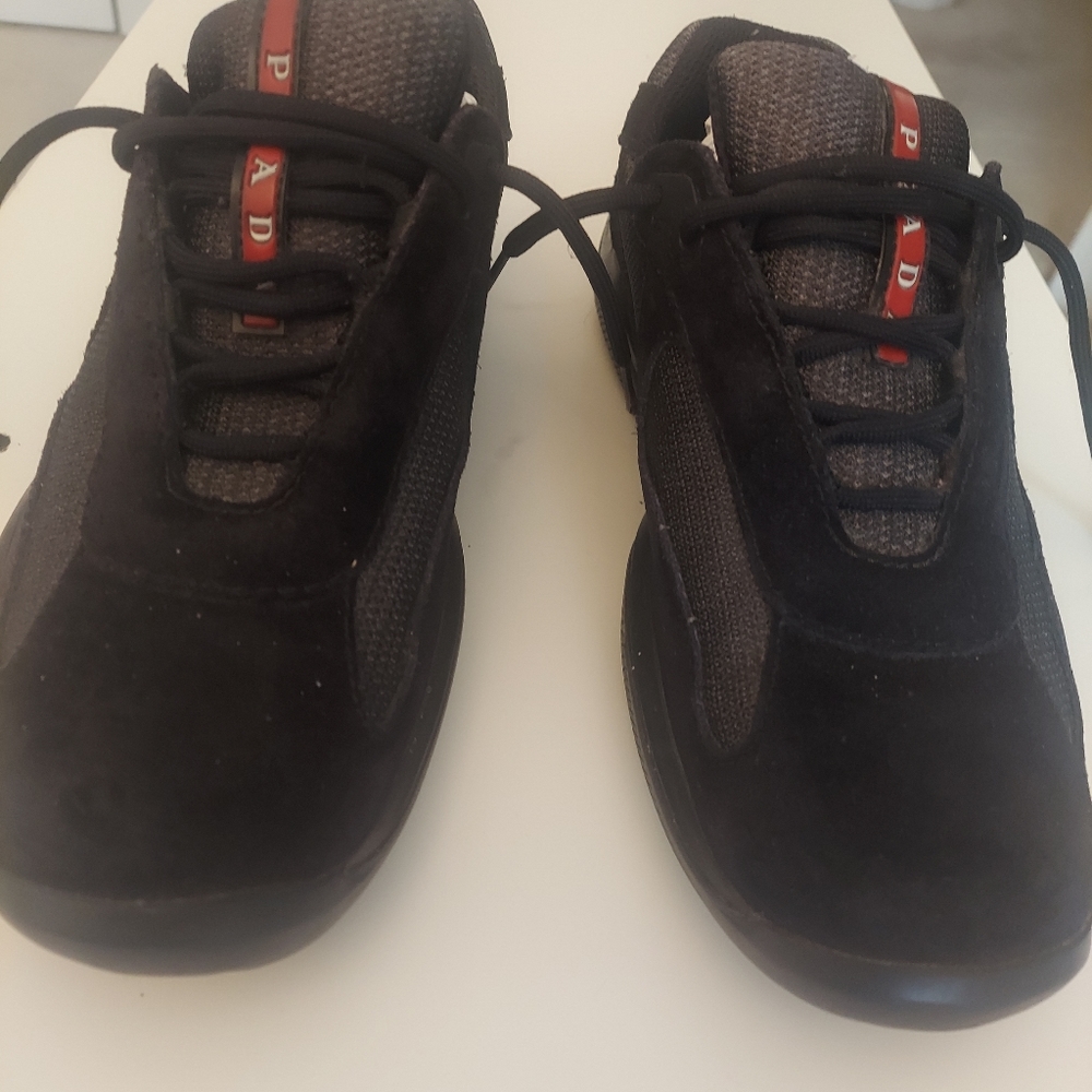 Authentic prada tennis shoe size 10